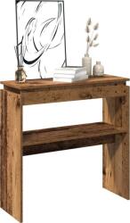 vidaXL szürke sonoma szerelt fa tálalóasztal 80x30x102 cm (856626) (856626)