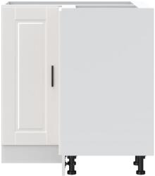 vidaXL Porto magasfényű fehér szerelt fa Konyha sarokszekrény (853989) (853989)