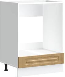 vidaXL Kalmar kézműves tölgy színű szerelt fa sütőszekrény (853526) (853526)