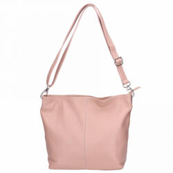 Rea Moda Olasz bőr 0003 púder női válltáska
