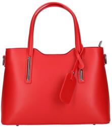 Rea Moda Olasz bőr 5136 piros női kézitáska