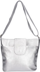 Rea Moda Olasz bőr 0110 ezüst táska
