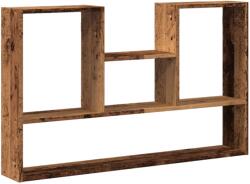 vidaXL antik fa színű szerelt fa fali polc 99 x 15 x 60 cm (853243) (853243)
