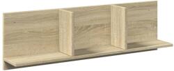 vidaXL sonoma tölgy színű szerelt fa faliszekrény 100 x 16, 5 x 30 cm (854861) (854861)