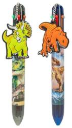  TOPModel golyóstoll, 6 színű, 2-féle, Dino (5) (412862)