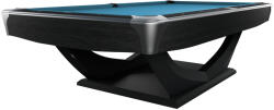 Dynamic Biliárdasztal, Dynamic Axion, 9 ft. , matt fekete Simonis 860 tournament blue (55.205.57.6.15)