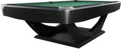 Dynamic Biliárdasztal, Dynamic Axion, 9 ft. , matt fekete Simonis 860 yellow green (55.205.57.6.11)