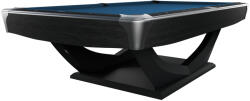 Dynamic Biliárdasztal, Dynamic Axion, 9 ft. , matt fekete Simonis 860 royal blue (55.205.57.6.14)