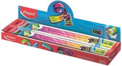 Maped vonalzó (30 cm, 2 szín) twistn flex/ törhetetlen, hajlítható, színátmenetes (MA279315)