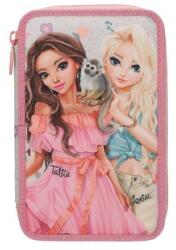 TOPModel töltött tolltartó, 3-emeletes, barátnős, kismajmos, JUICY (5) (413324)