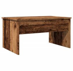 vidaXL antik fa színű szerelt fa dohányzóasztal 80 x 50, 5 x 41, 5 cm (856930) (856930)