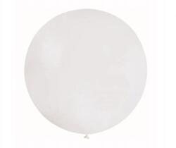 Ge. Ma. R Óriás pasztell gömb lufi - fehér, 0.75 m