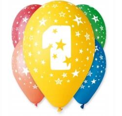 Ge. Ma. R Lufik számok 1 pasztell mix - 30 cm, 5 db