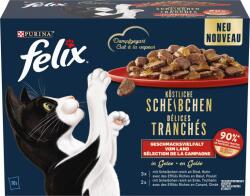 FELIX Deliciously Sliced nedvestáp 10x80g - Házias válogatás - 800 g