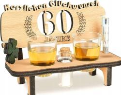 Dekorációs pad vodkás poharakhoz fa 60 éves német nyelv