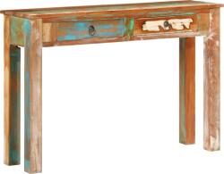 vidaXL tömör újrahasznosított fa tálalóasztal 110 x 30 x 75 cm (352781) (352781)