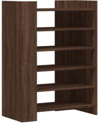 vidaXL barna tölgyszínű szerelt fa cipősszekrény 74, 5 x 37, 5 x 100 cm (848436) (848436)