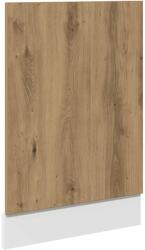 vidaXL mosogatógép panel kézműves tölgy 45x3x67 cm műszaki fa (856132) (856132)