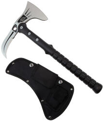 Depox Topor DEPOX®, Tactical Adventure, otel inoxidabil, argintiu, 41 cm, teaca inclusa (0291)