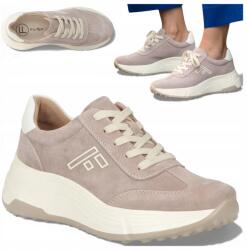 Filippo Női Bőr sportcipő 41 Filippo Kényelmes Bézs Platform félcipő (Filippo DP7496/26 BE)