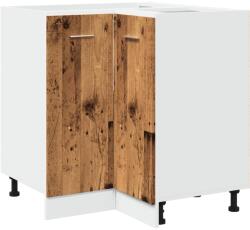 vidaXL antik fa színű szerelt fa konyhaszekrény 75, 5 x 75, 5 x 81, 5 cm (856095) (856095)