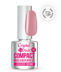 Crystal Nails - COMPACT BASE GEL HEMA FREE - COVER ROSE - 4ML