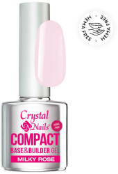 Crystal Nails - COMPACT BASE GEL MILKY ROSE - HEMA FREE - 8ML