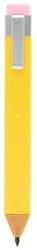 Thinking Gifts Könyvjelző ceruza - Sárga - Pencilmark (PCYE)