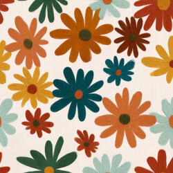 Takoy Wellsoft polár/fleece őszi mini virágok Florina