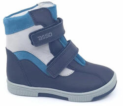 Asso bélelt vízálló téli csizma Asso-TEX (25-30 méretben) F-TEX-201-02 (29)