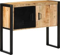 vidaXL Konzolszekrény 90x35x75 cm Tömör durva fa mangó (4013571) (4013571)