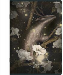 TOP-2000 A5-ös méretű, 32 lapos, kockás füzet Forest/ice TOP2000 (400169410)