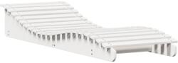 vidaXL fehér tömör fenyőfa napozóágy 205 x 70 x 31, 5 cm (832581) (832581)