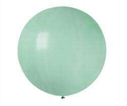 Ge. Ma. R Óriás pasztell gömb lufi G220 80 cm - türkiz-zöld, 1 db