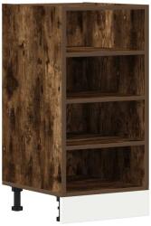 vidaXL alsó szekrény füstölt tölgy gépi úton előállított fa (854206) (854206)