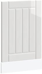 vidaXL mosogatógép panel Lucca magasfényű fehér színű műfa (853889) (853889)