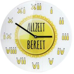  Vidám sörös falióra - 30 cm