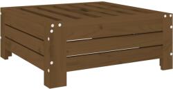 vidaXL mézbarna tömör fenyőfa napernyőtalp-burkolat (825334) (825334)