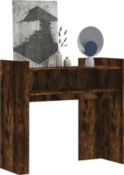 vidaXL füstös tölgy színű szerelt fa tálalóasztal 100x35x90 cm (848469) (848469)