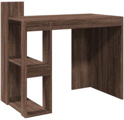 vidaXL barna tölgy színű szerelt fa irodai asztal 103, 5 x 56, 5 x 94 cm (847981) (847981)