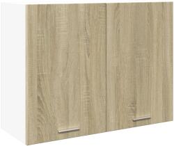 vidaXL sonoma-tölgy színű forgácslap függő szekrény 80 x 31 x 60 cm (849621) (849621)