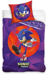 TipTrade Pamut lepedők 140x200 + 70x90 cm - Hedgehog Sonic Prime (T-008145)