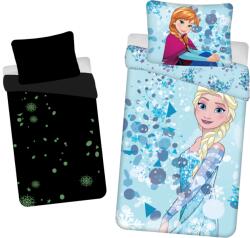 Jerry Fabrics Világító hatású pamut lepedők 140x200 + 70x90 cm - Frozen "Light Blue 02 (J-600.02.1650.02.JF)