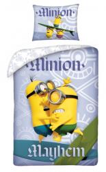 Halantex Pamut lepedők 140x200 + 70x90 cm - Mimoni Mayhem (H-MIN-9992BL)