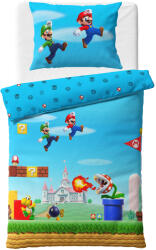 TipTrade Pamut lepedők 140x200 + 70x90 cm - Super Mario Bros (T-005632)