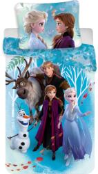 Jerry Fabrics Pamut lepedők 140x200+70x90 cm - Frozen 2 Family (J-19BS158)