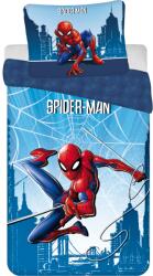 Jerry Fabrics Pamut lepedők 140x200 + 70x90 cm - Pókember "Blue 04 (J-23BS233)