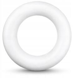 Styromax Stirofoam alap karika, 15 cm-es, fehér, kézműves és dekorációs célokra (00150)
