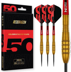Red dragon darts Dart szett steel Red Dragon Darts 50 Years - Golden Virgin 5, 24g 90% wolfrám
