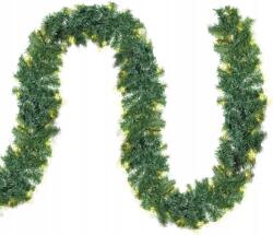  Salcar Ottawa lucfenyő girland világítással 5m karácsonyi 200 Led (5867)